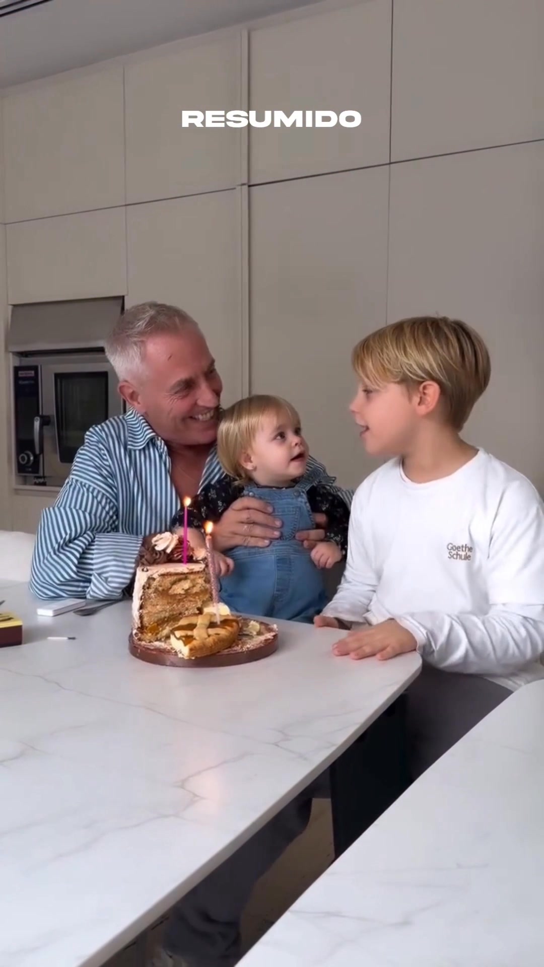 Marley con Mirko y Milenka en su cumpleaños 🎂