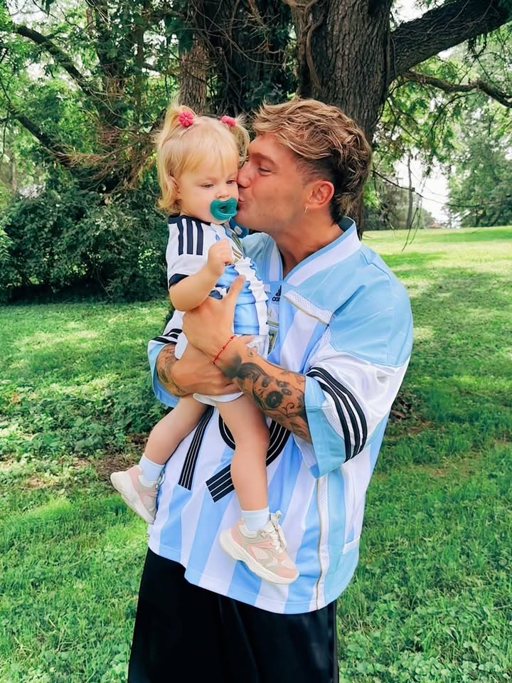 Ian Lucas, el ganador de Masterchef Celebrity subió fotos con Milenka, la hija de Marley