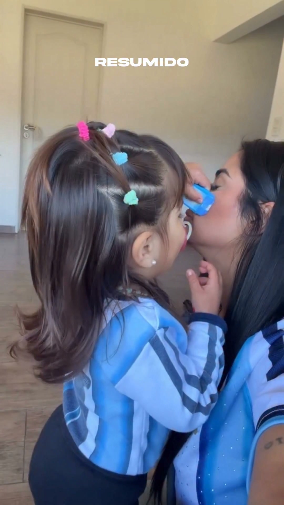 Daniela Celis ya se está preparando para el partido de Argentina 🇦🇷