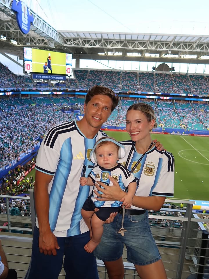 El partido de la familia Simeone Bargiela, con Faustino como el mejor hincha💘
