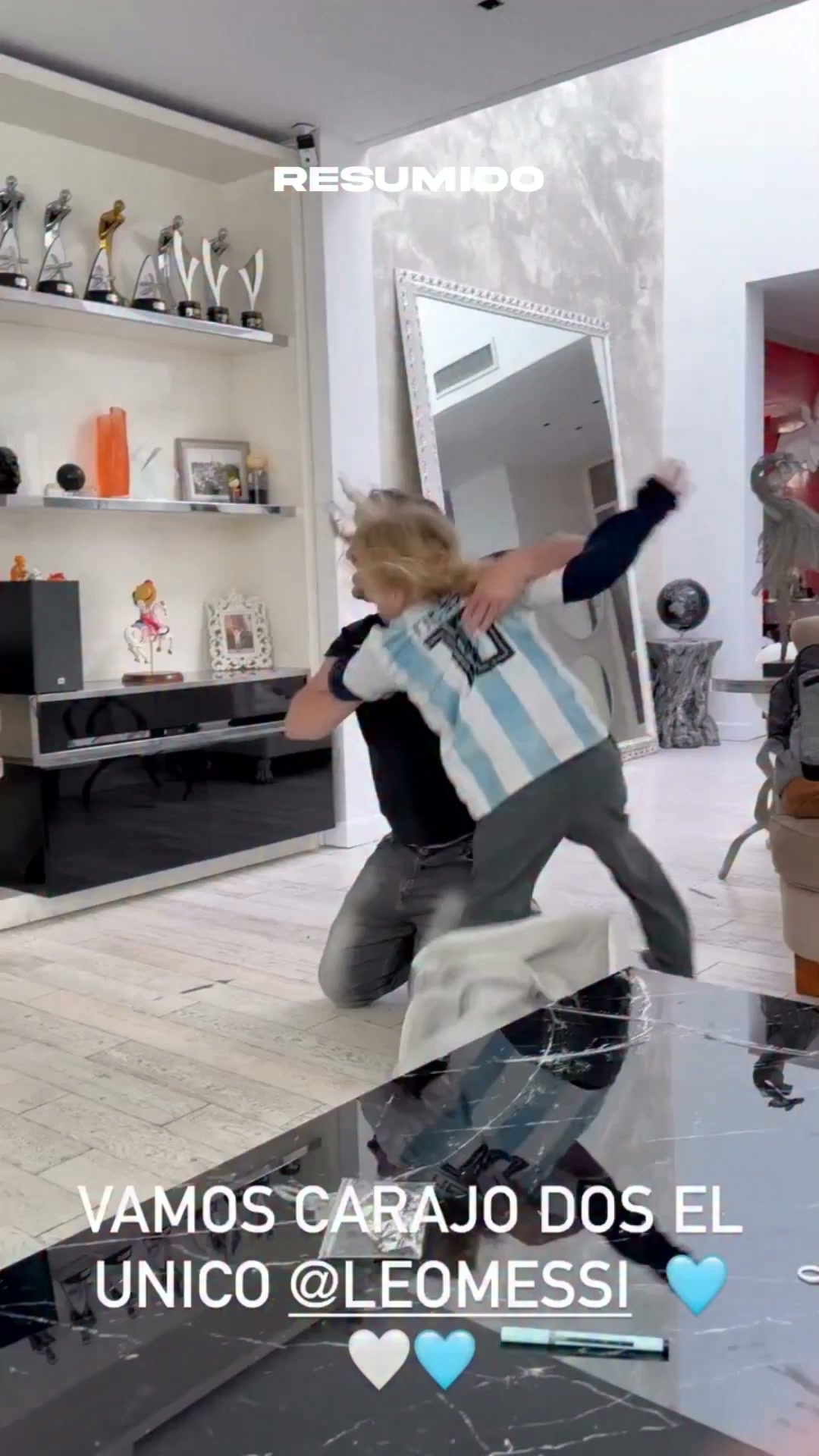 ¡Leo Messi calmó a toda la Argentina con su gol contra Egipto y Dionisio, el hijo de Flavio Mendoza lo demuestra!