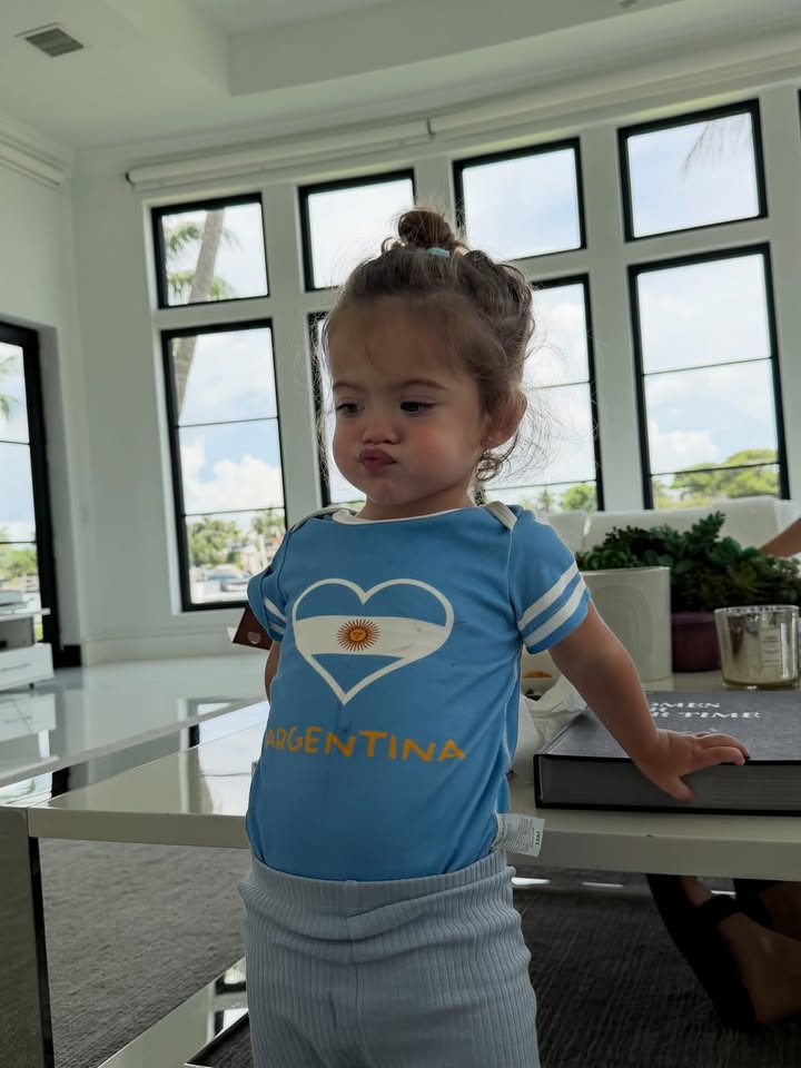 Sofia Calzetti compartió fotos con su hija Olivia Agüero
