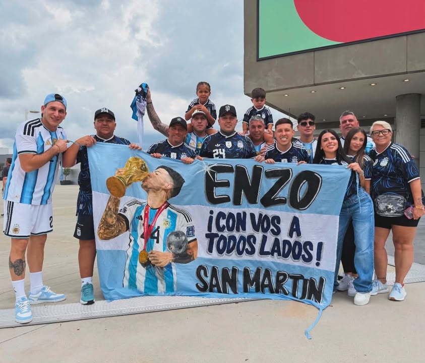 GRACIAS ENZO POR SER ARGENTINO