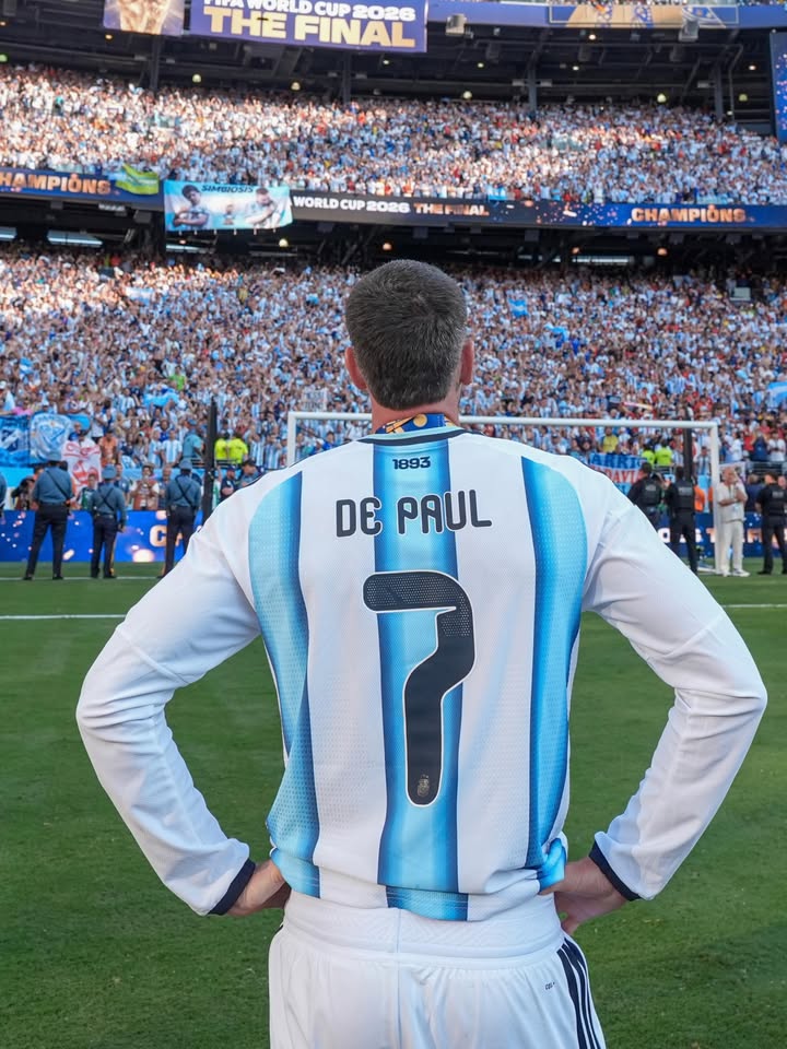 Rodrigo de Paul habló en sus redes y diji:
