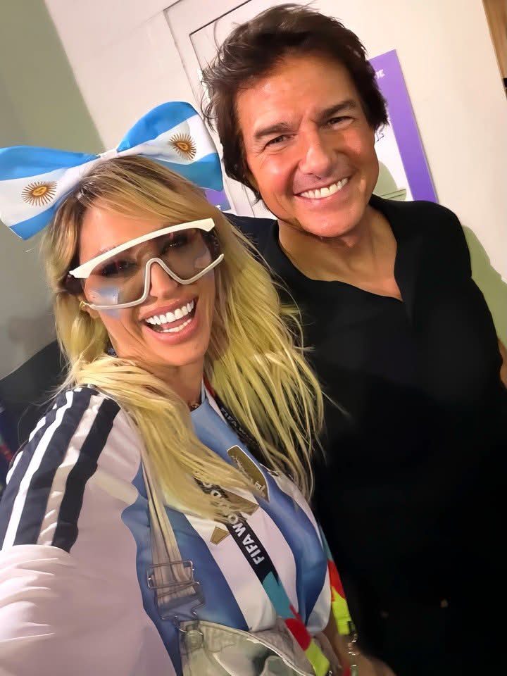 ¡Vicky Xipolitakis y Tom Cruise!