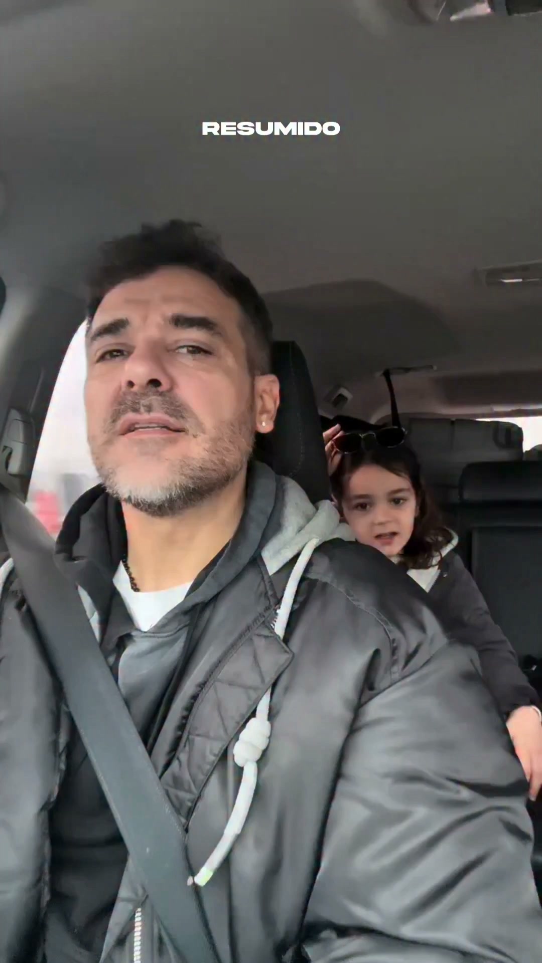 Pedro Alfonso compartió este video con su hija Filipa en medio de un momento especial