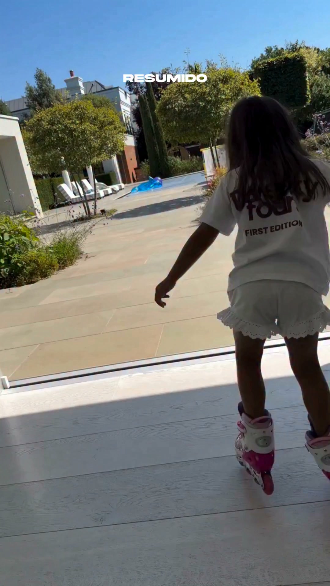 Valu Cervantes compartió este video de Oli Fernández patinando ☺️