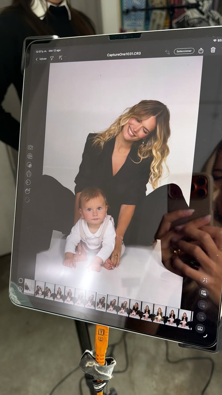 Eva Bargiela posó con su hijo Faustino 💘