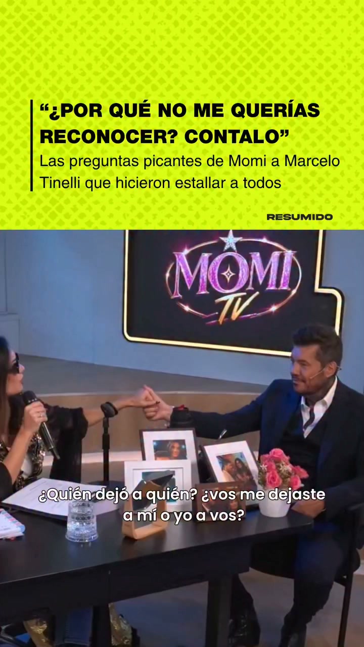 Marcelo Tinelli estuvo en Nadie Dice Nada y participó de Momi Tv