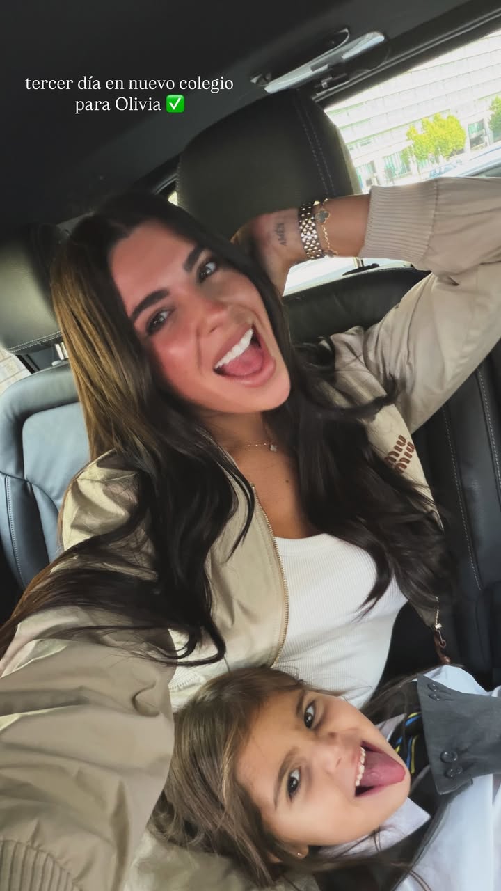 ¡Olivia Fernández ya arrancó las clases en un nuevo cole!