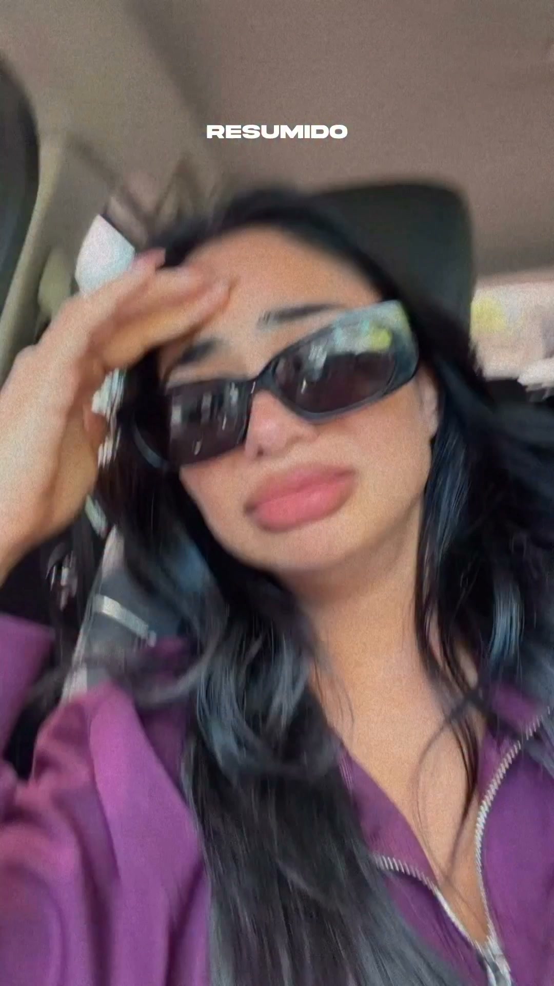 Daniela Celis compartió este video en plena crisis por pinchar una rueda