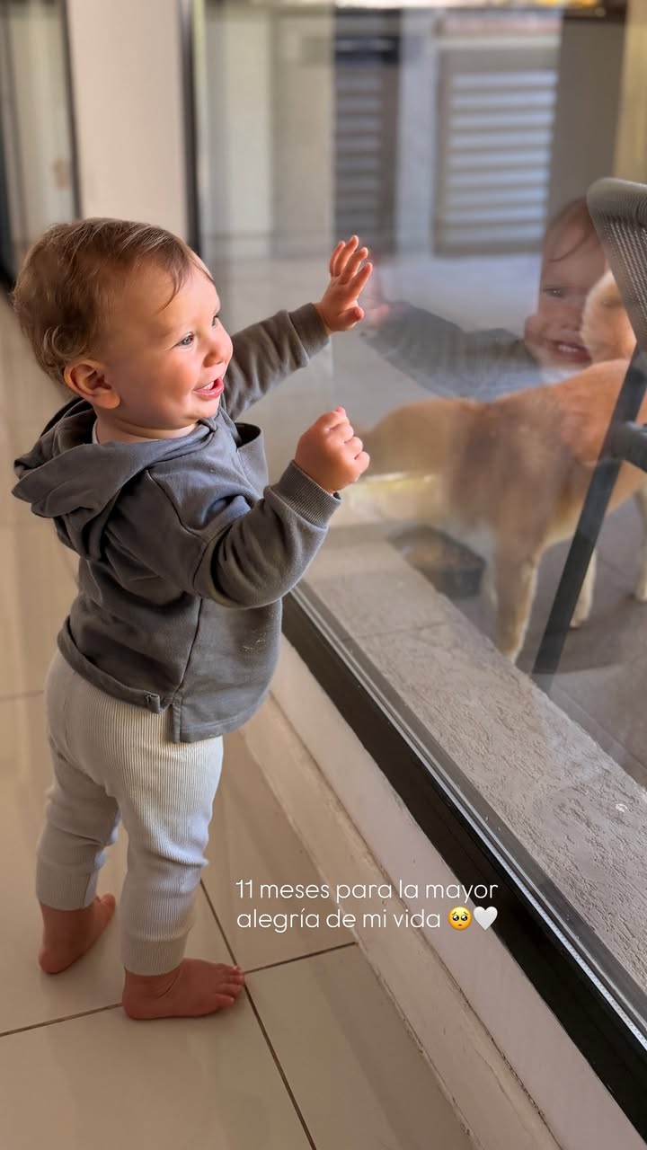 Eva Bargiela subió esta foto celebrando un mes más de su hijo Faustino 🥹