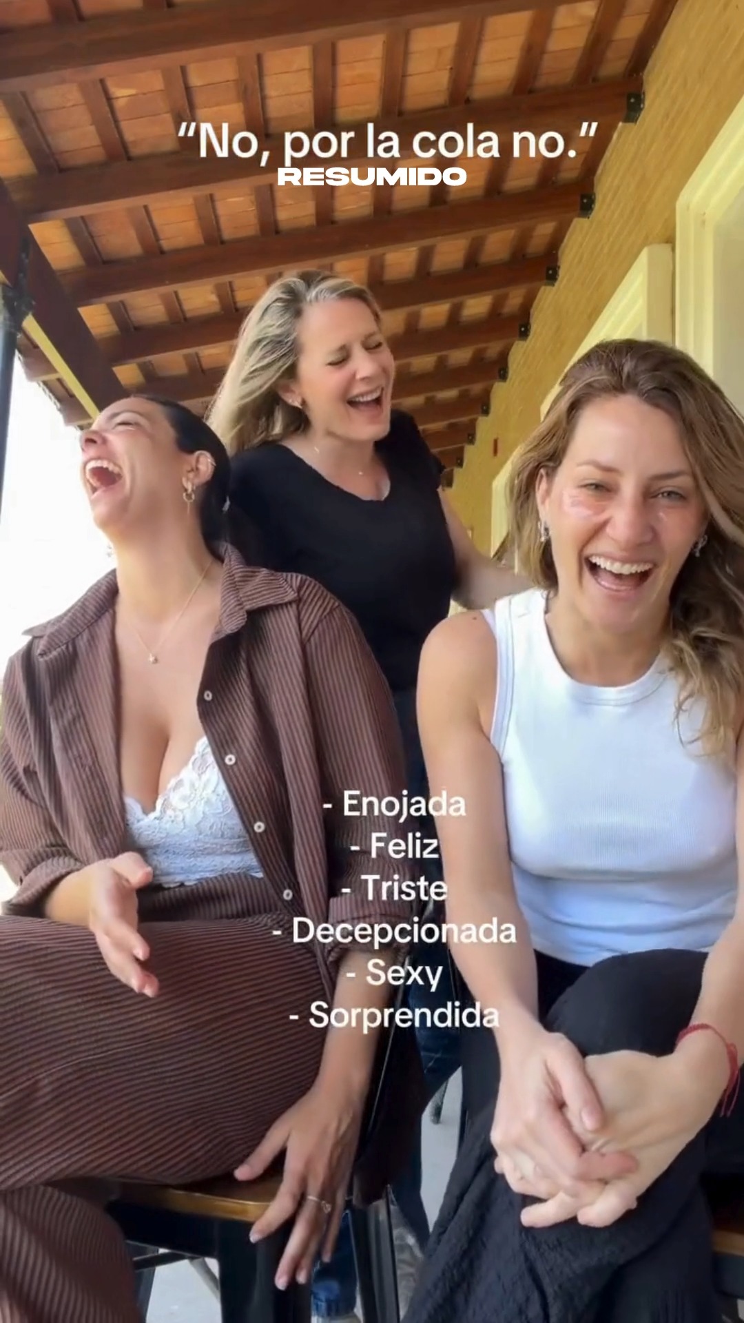 Rocío Marengo, Mica Viciconte y Belu Lucius se sumaron al desafío😂