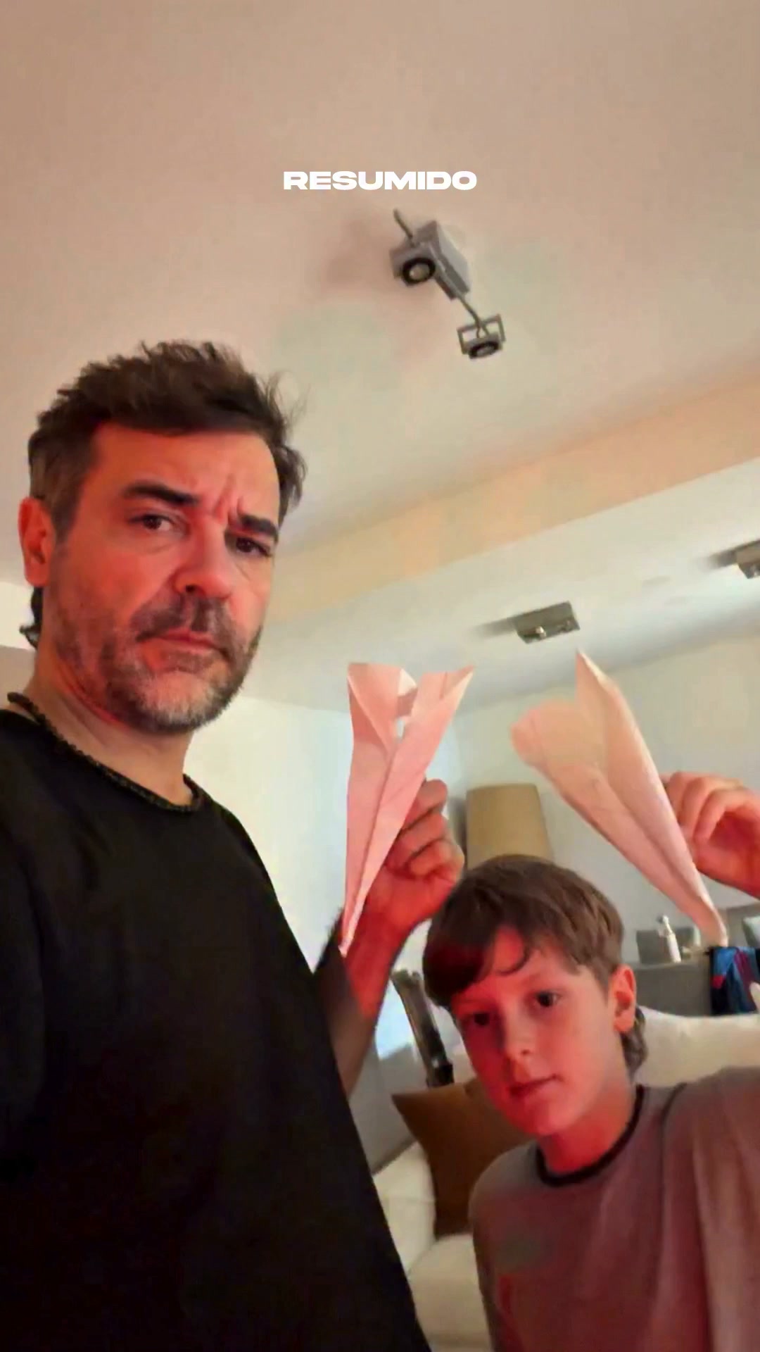 El juego que preparó Pedro Alfonso con su hijo Balta 🤣