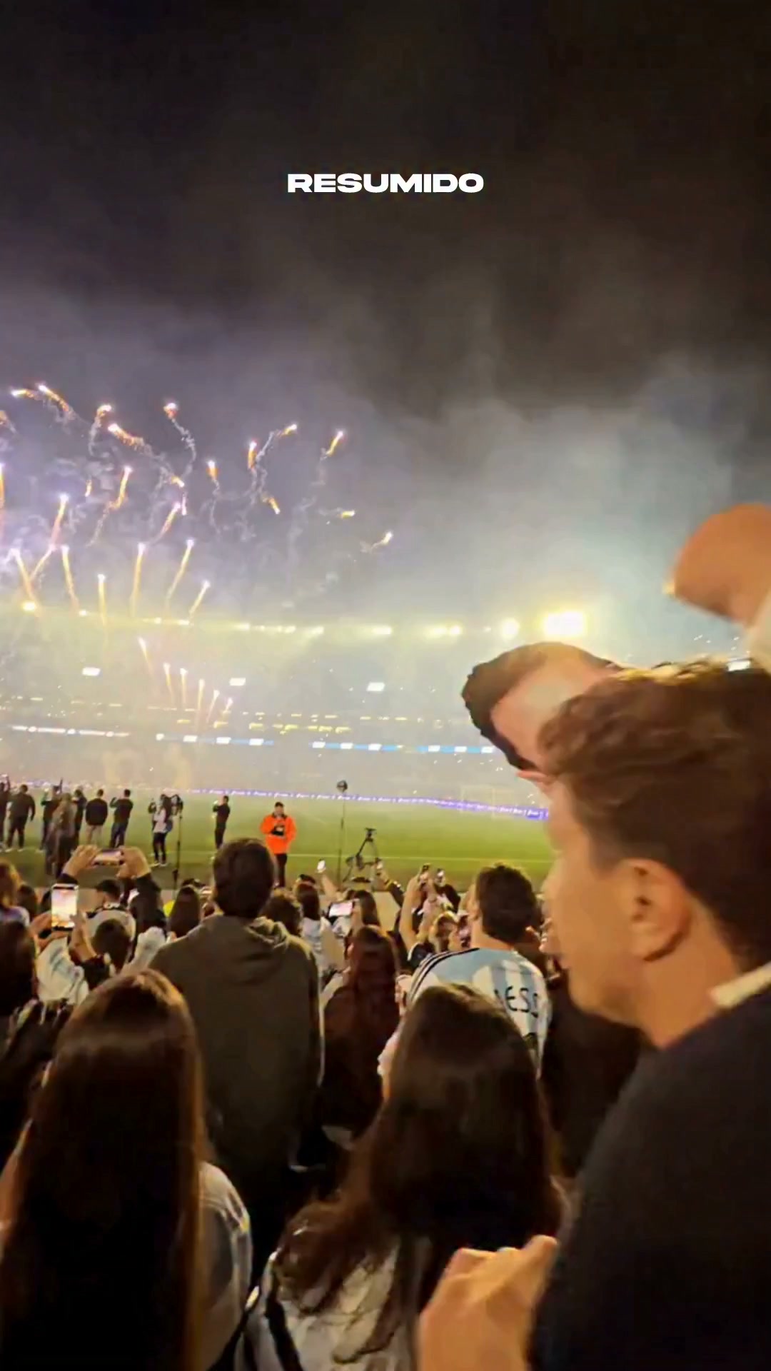 Eva Bargiela subió este video de Faustino y Gian Simeone en la cancha