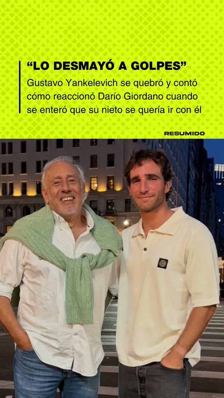 Gustavo Yankelevich se quebró en una nota con Intrusos y relató un episodio de violencia de Darío Giordano