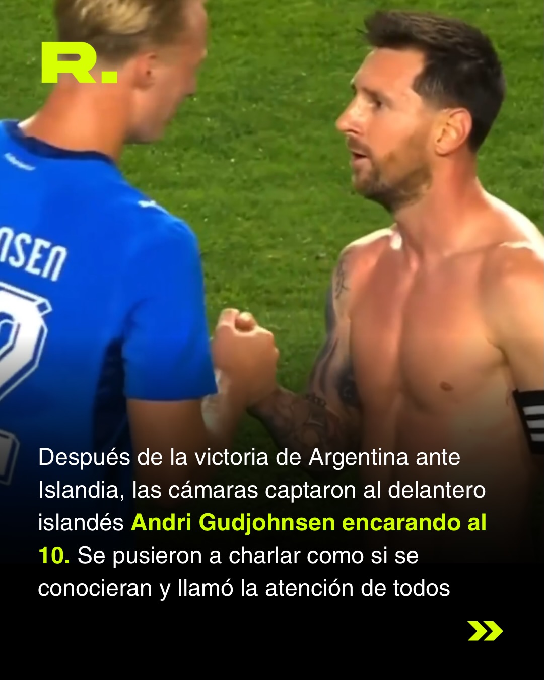 ⚽“MESSI, ¿TE ACORDÁS QUIÉN SOY?” (2/3)