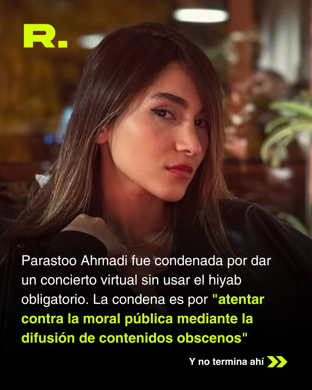 ⭕️ EL CASTIGO POR CANTAR SIENDO MUJER EN IRÁN (2/5)