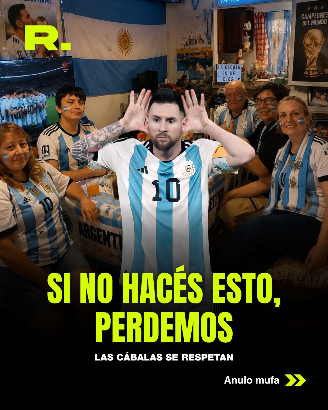 🤞🏻 EN ÉPOCA DE MUNDIAL NO HAY LÓGICA, HAY CÁBALAS (1/6)