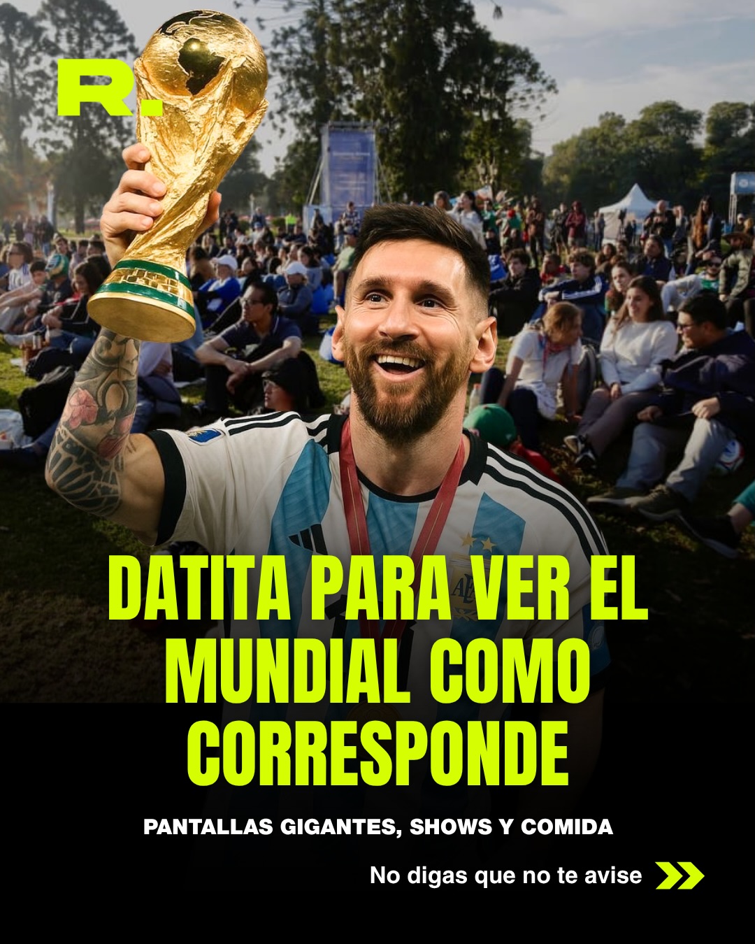 ⚽️EL MUNDIAL SE VE A TODO TRAPO (1/5)