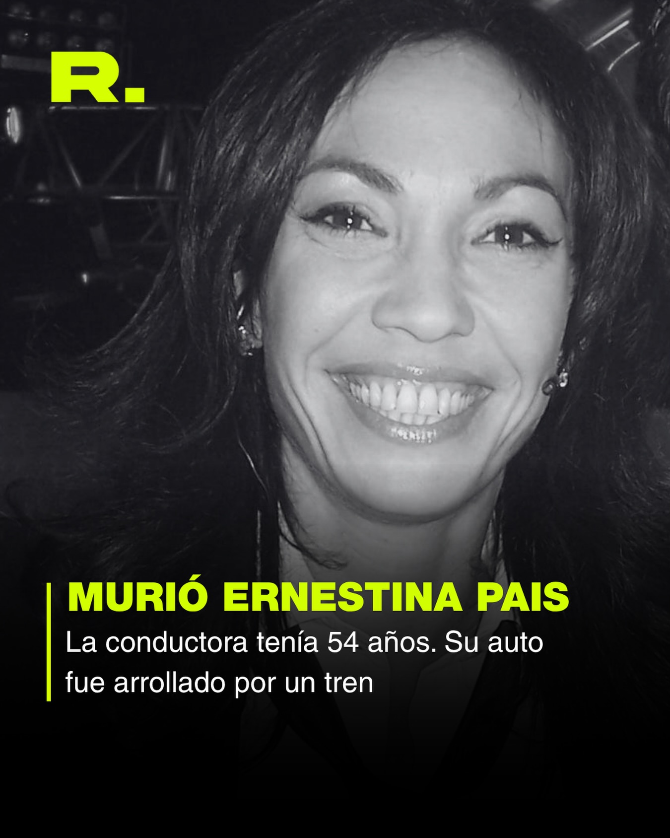 ⭕️ MURIÓ ERNESTINA PAÍS