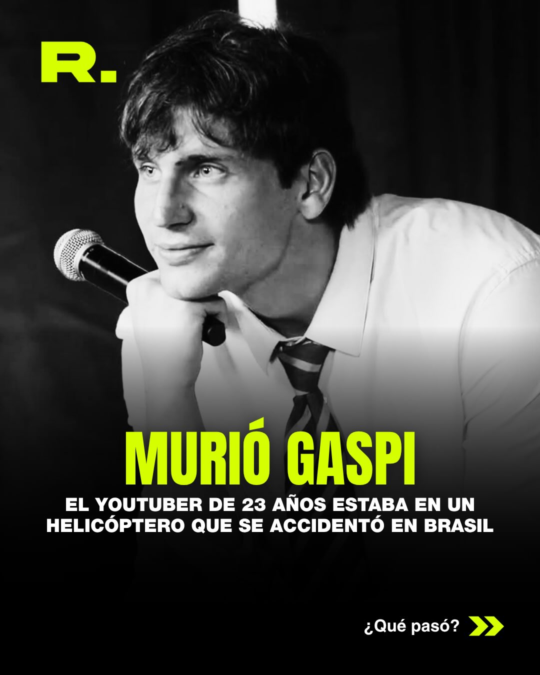 MURIÓ GASPI, YOUTUBER ARGENTINO (1/3)