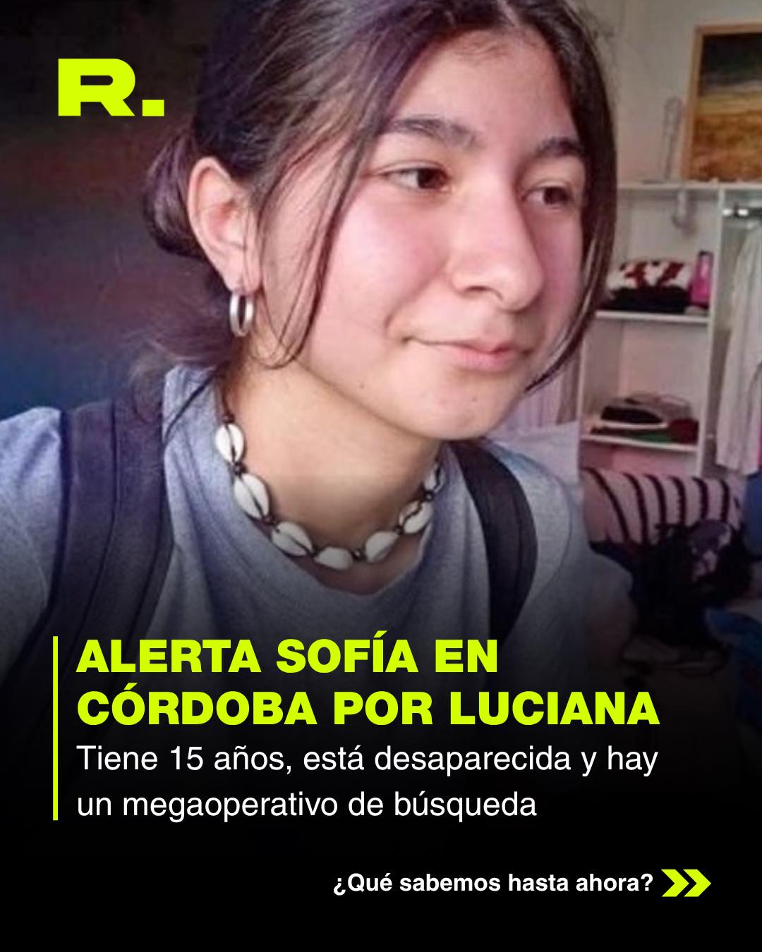 ⭕️DESAPARECIÓ LUCIANA (1/4)