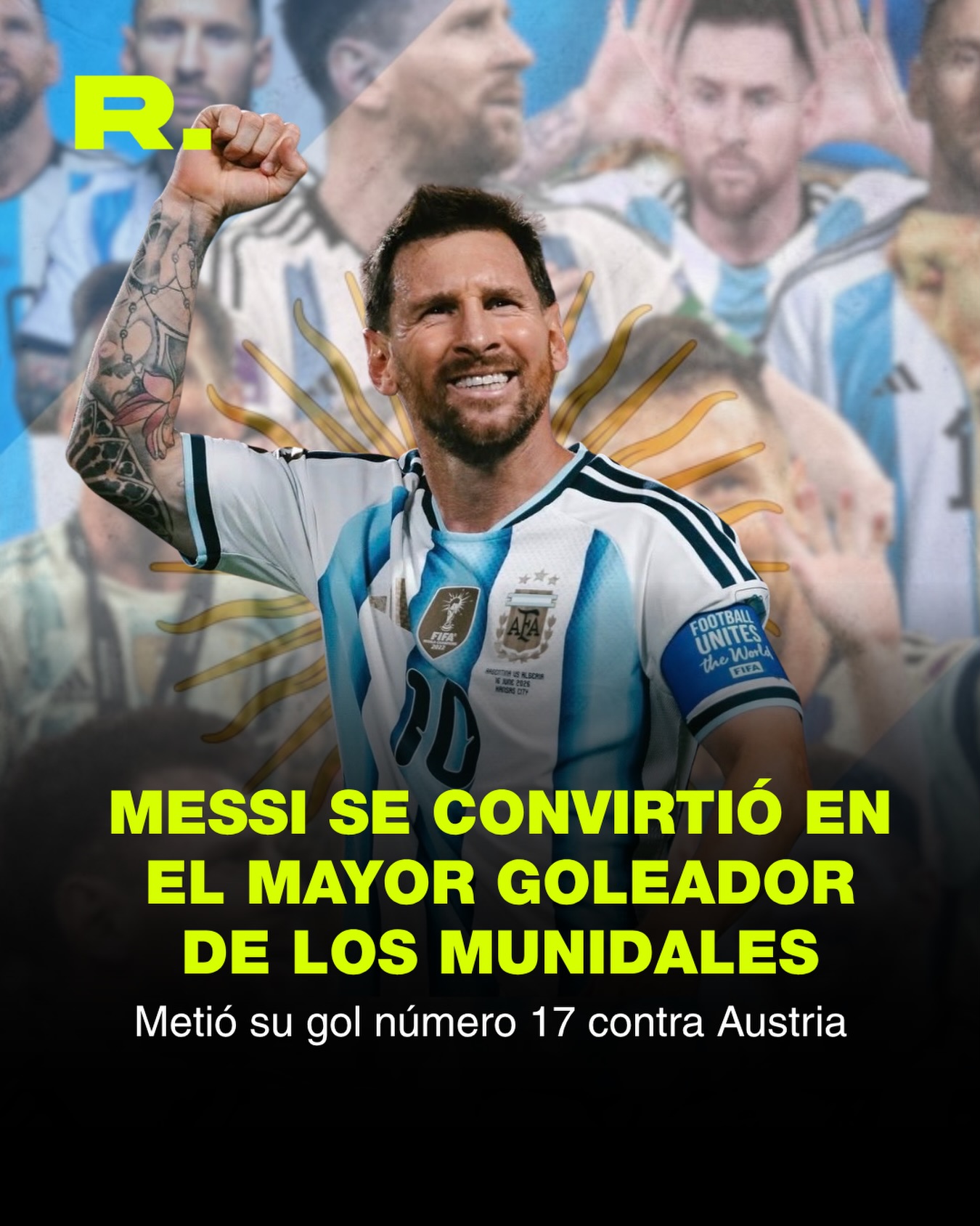 🇦🇷 AAAAAAAA TE AMAMOS LIONEL ANDRÉS MESSI