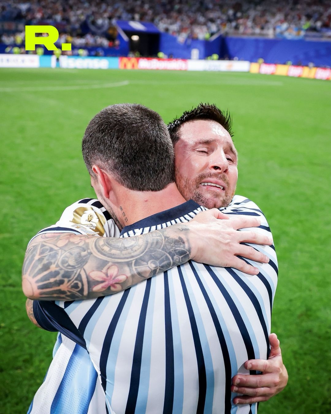 🥹 LA EMOCIÓN DE MESSI DESPUÉS DEL PARTIDO (4/4)