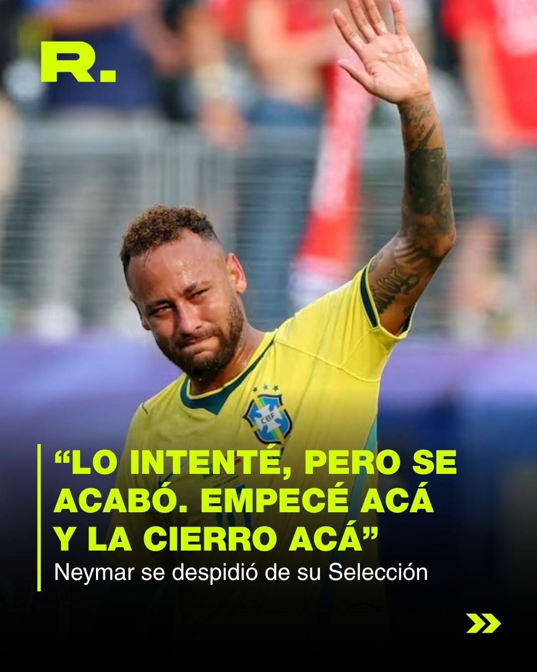 😭 EL ÚLTIMO PARTIDO DE NEYMAR CON BRASIL 🇧🇷 (1/2)