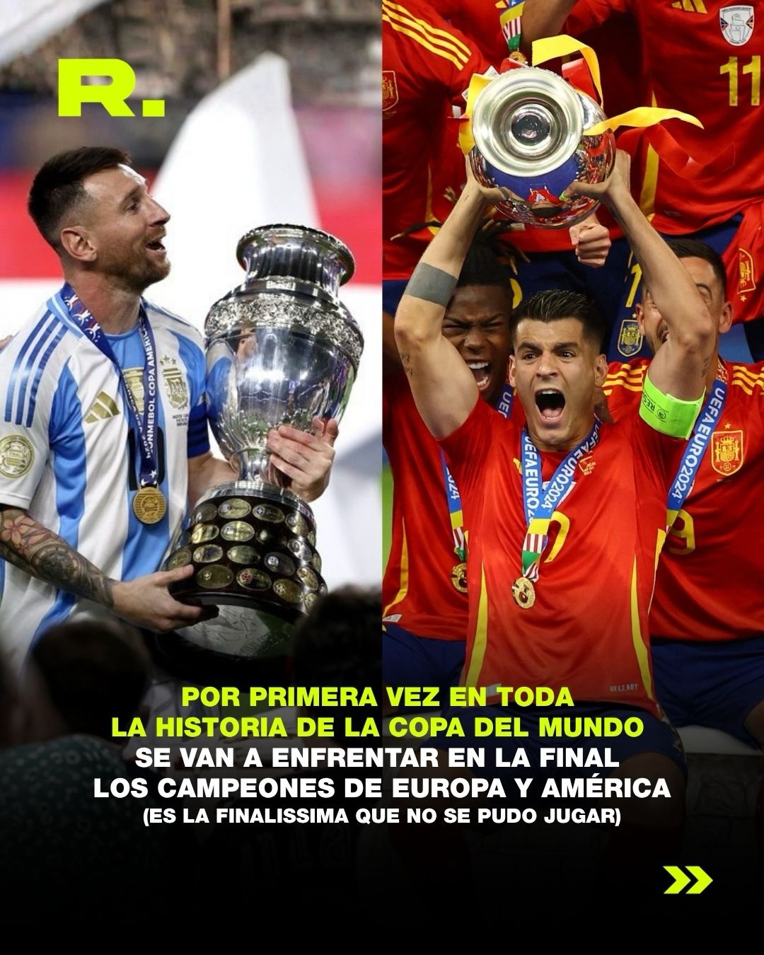 🇦🇷🇪🇦 ARGENTINA VS. ESPAÑA, DOMINGO 16HS (2/12)