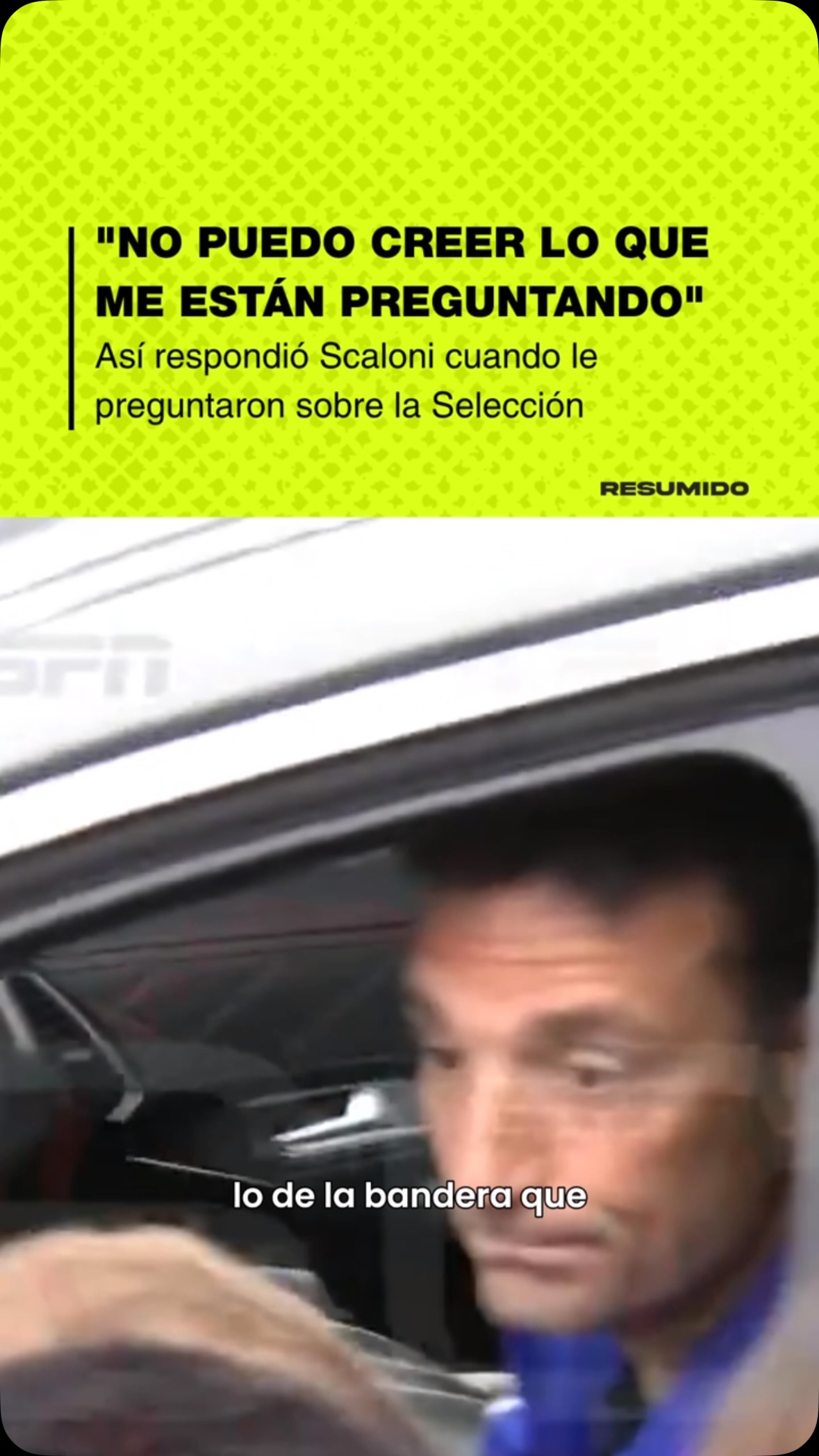 🇦🇷 SCALONI HABLÓ TRAS SU LLEGADA A ARGENTINA ⚽
