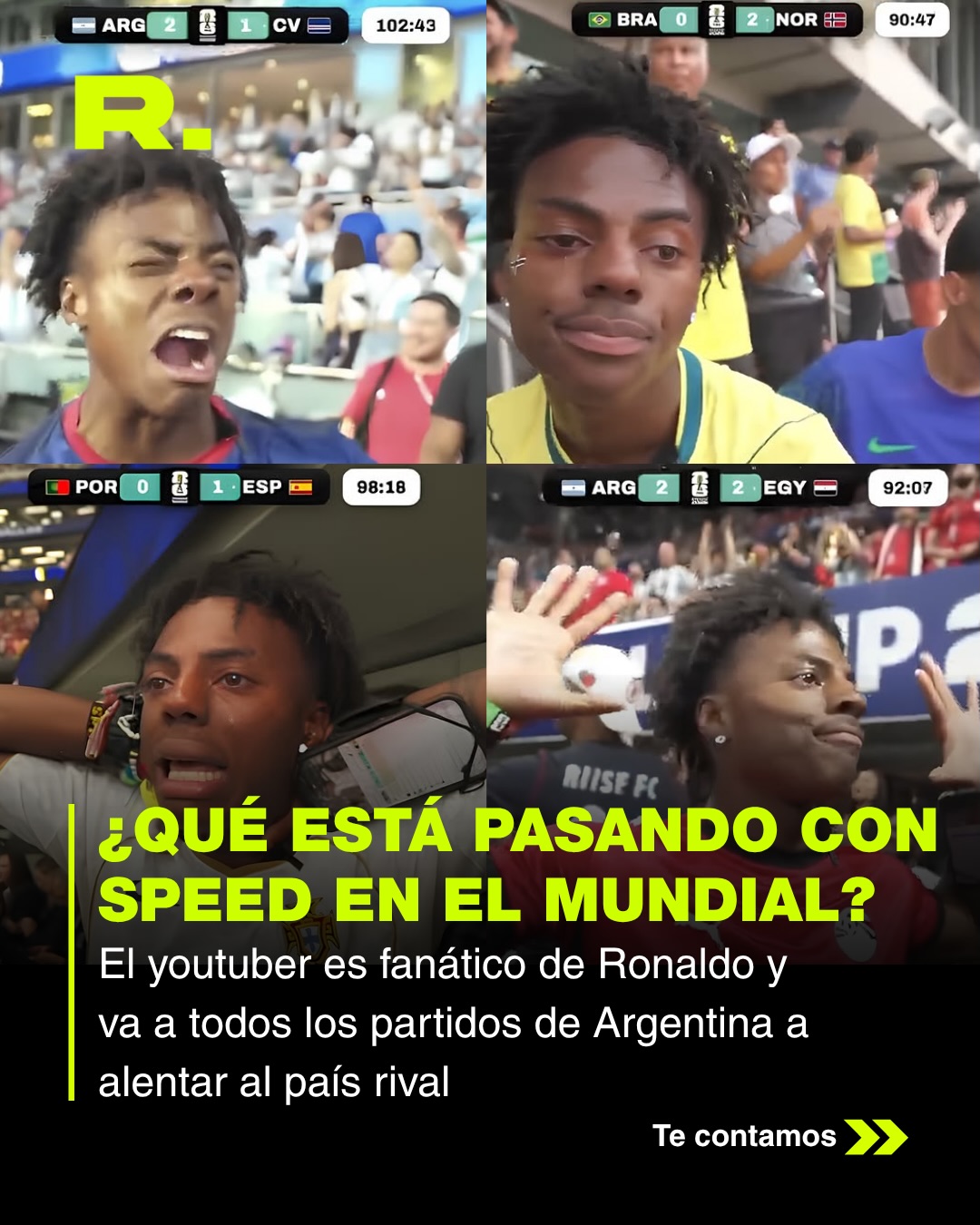 👀SPEED CONTRA ARGENTINA (1/8)