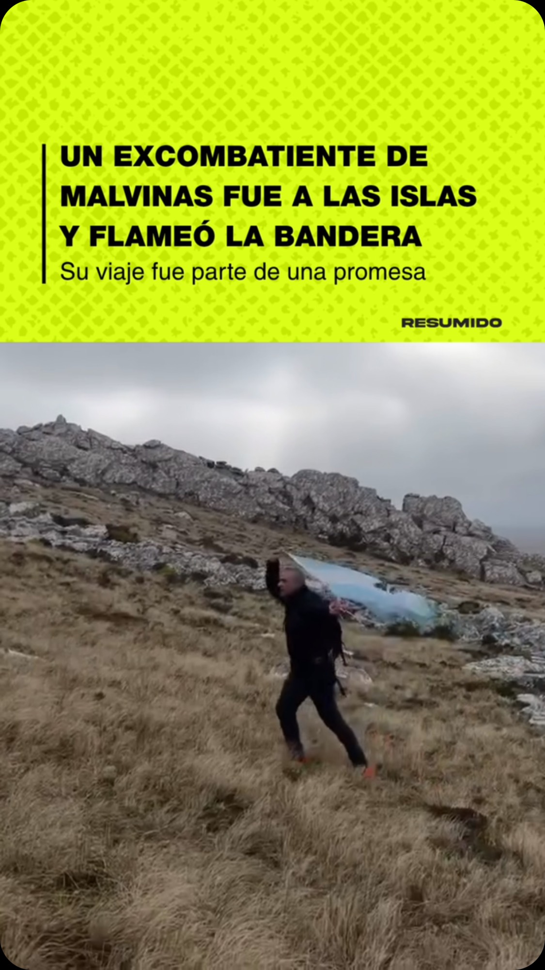 🇦🇷 “VINE, PEDRO, COMO TE PROMETÍ”
