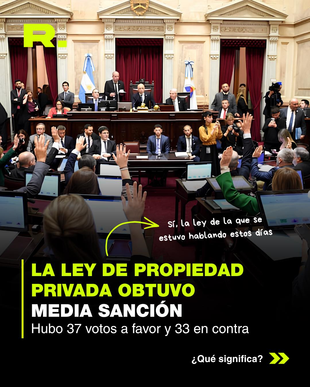 ⚖️ ¿CÓMO SIGUE LA “LEY DE PROPIEDAD PRIVADA”? (1/5)