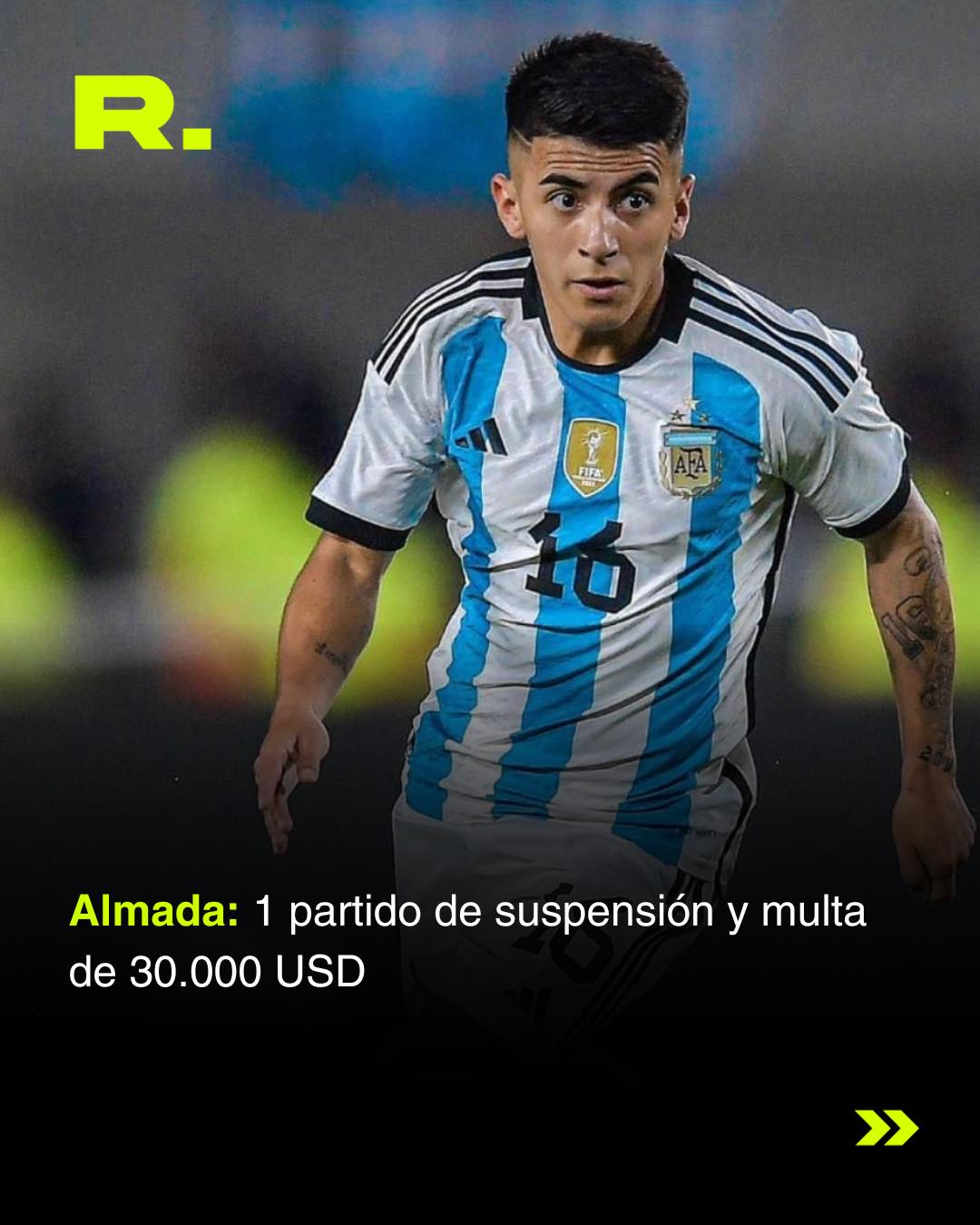⭕️ OFICIAL LA SANCIÓN A ARGENTINA (5/7)