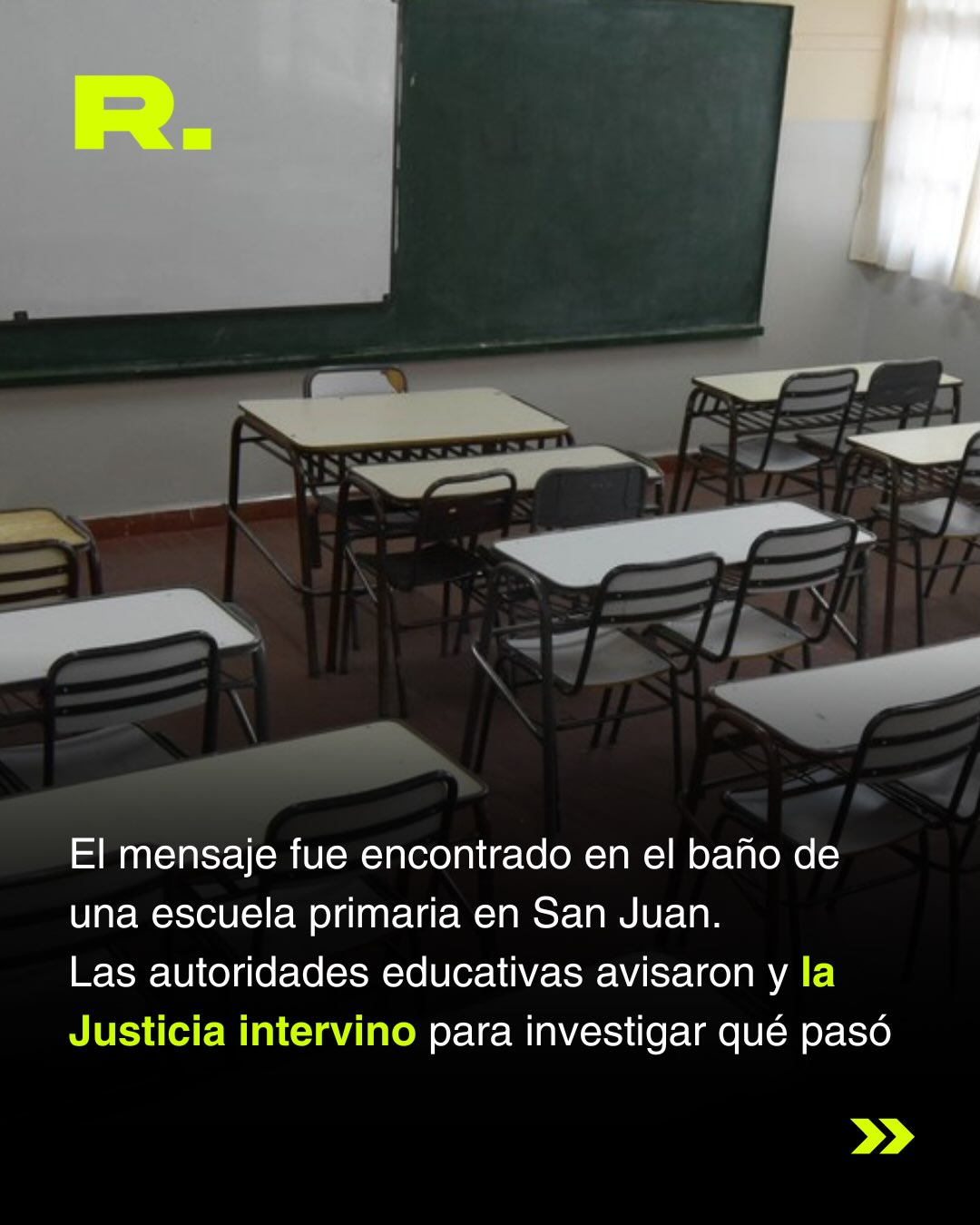 ⭕️ DEJÓ UN MENSAJE EN EL BAÑO Y SE ABRIÓ UNA INVESTIGACIÓN (2/5)