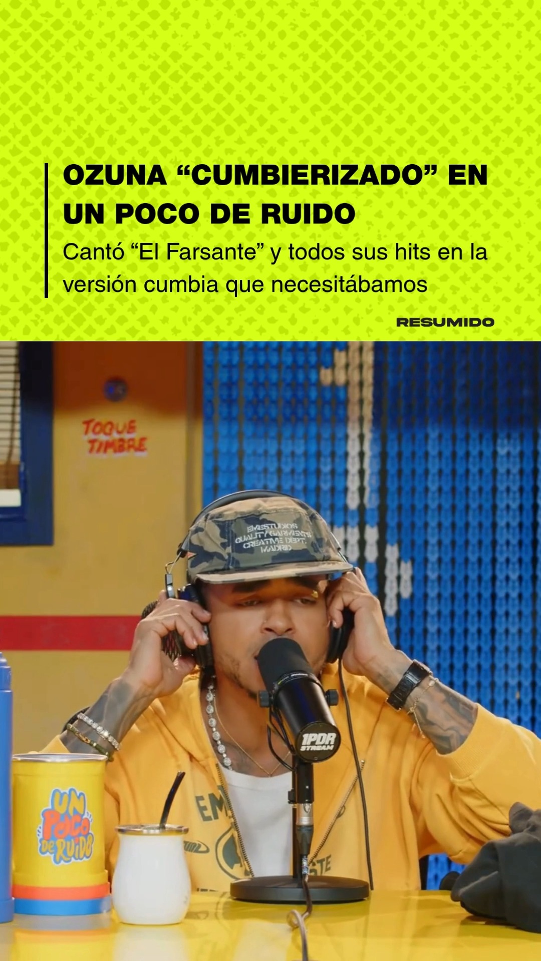 🎶 “YO SÉ QUE EN EL AMOR SOY UN FARSANTE”