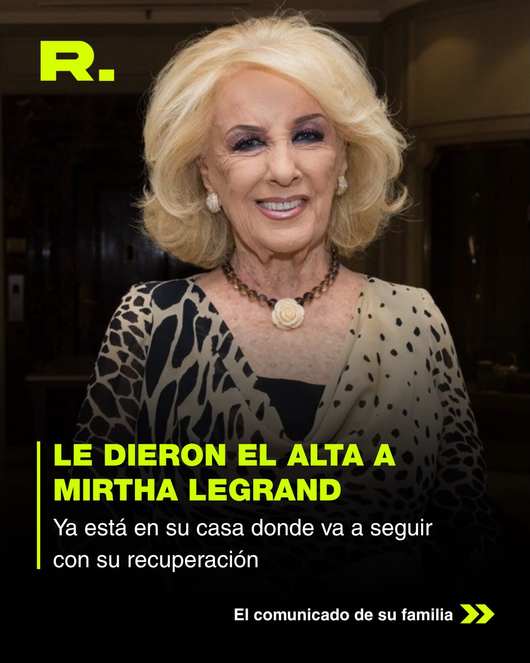 🙏🏻MIRTHA YA ESTÁ DE VUELTA EN SU CASA (1/3)