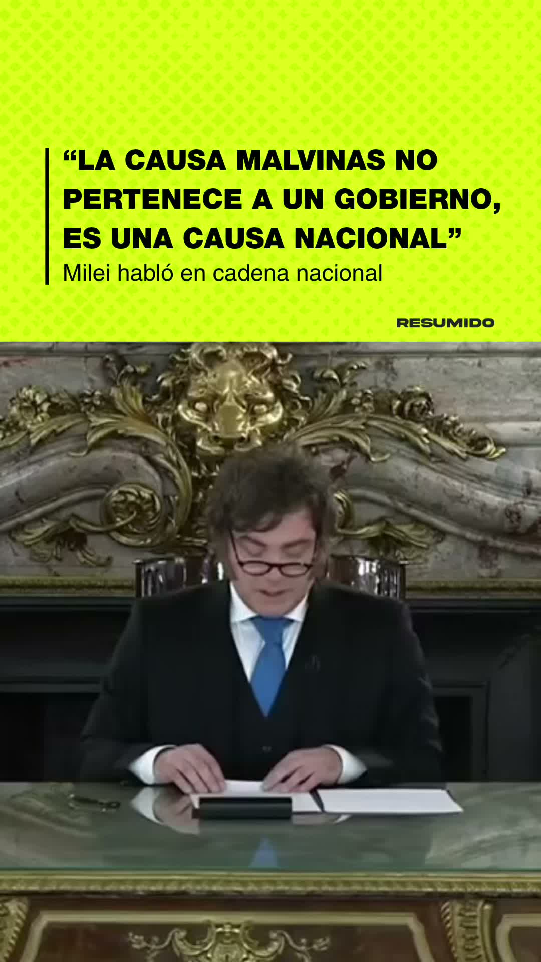 🇦🇷 “SON ARGENTINAS POR HISTORIA Y POR DECRETO, NO HAY DISCUSIÓN AL RESPECTO”