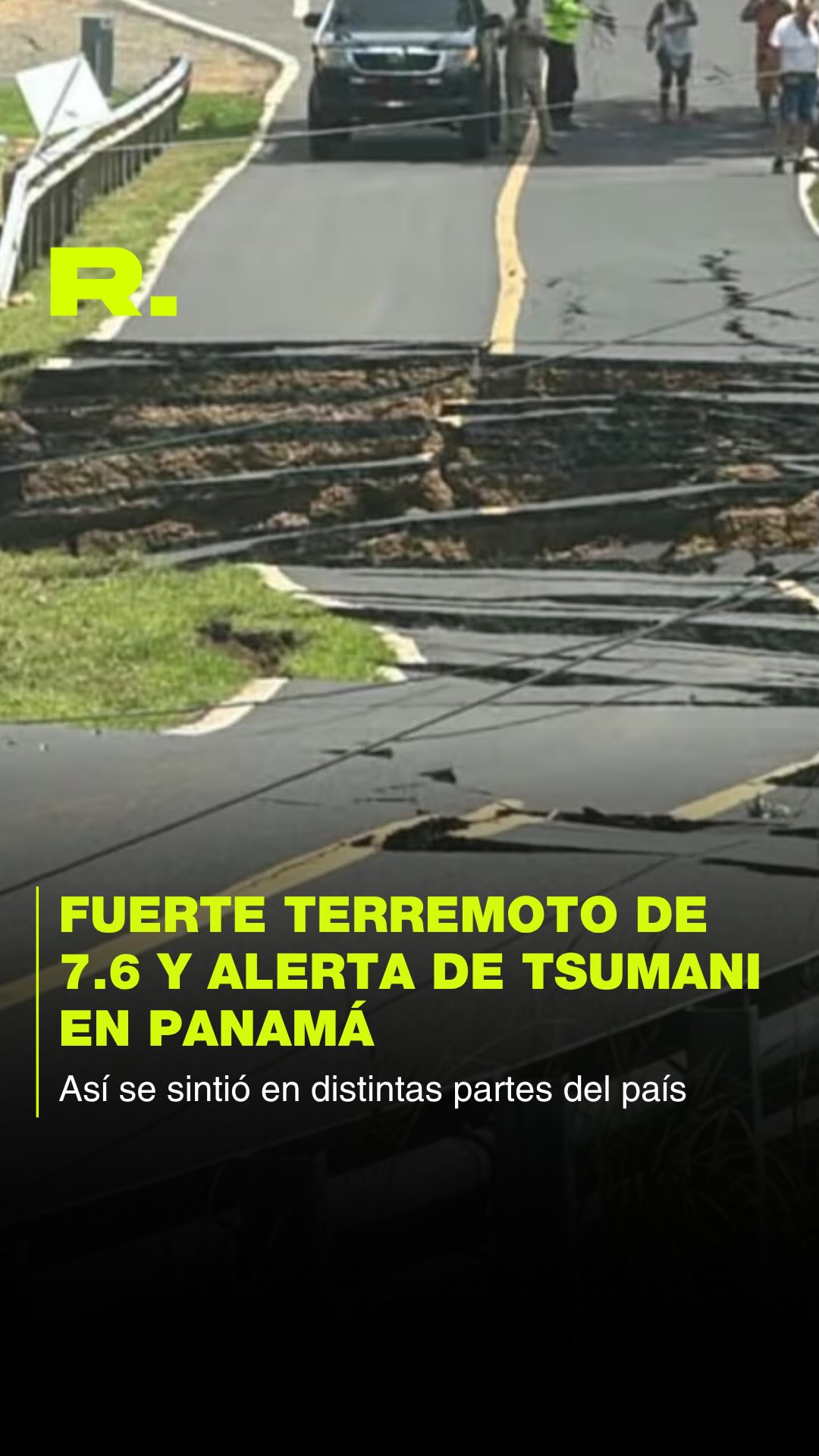 🔴 ALERTA DE TSUNAMI EN LA REGIÓN POR EL TERREMOTO EN PANAMÁ
