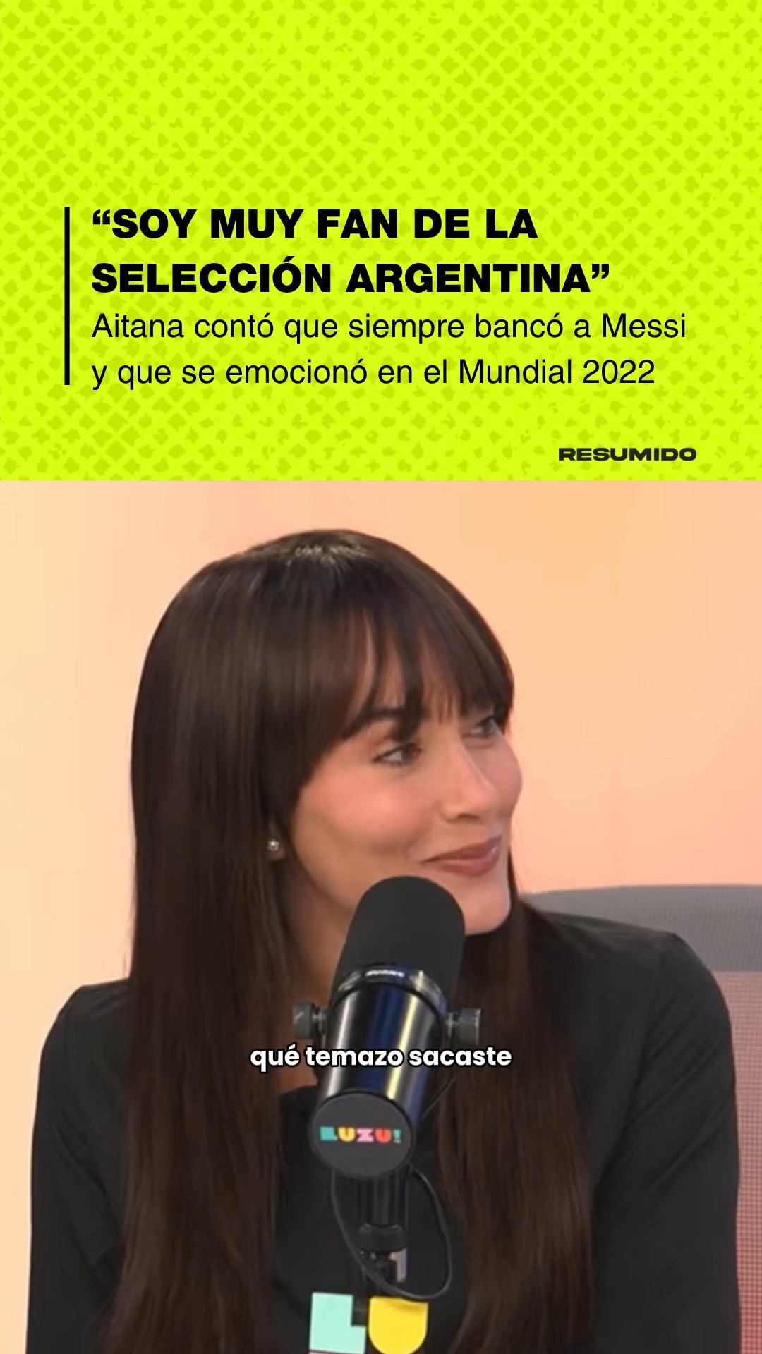 💅🏻 AITANA FAN DE MESSI, ¿PODRÁN?