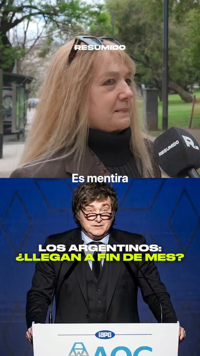 🗣️ “LA GENTE SE ARREGLA CON LO QUE TIENE”