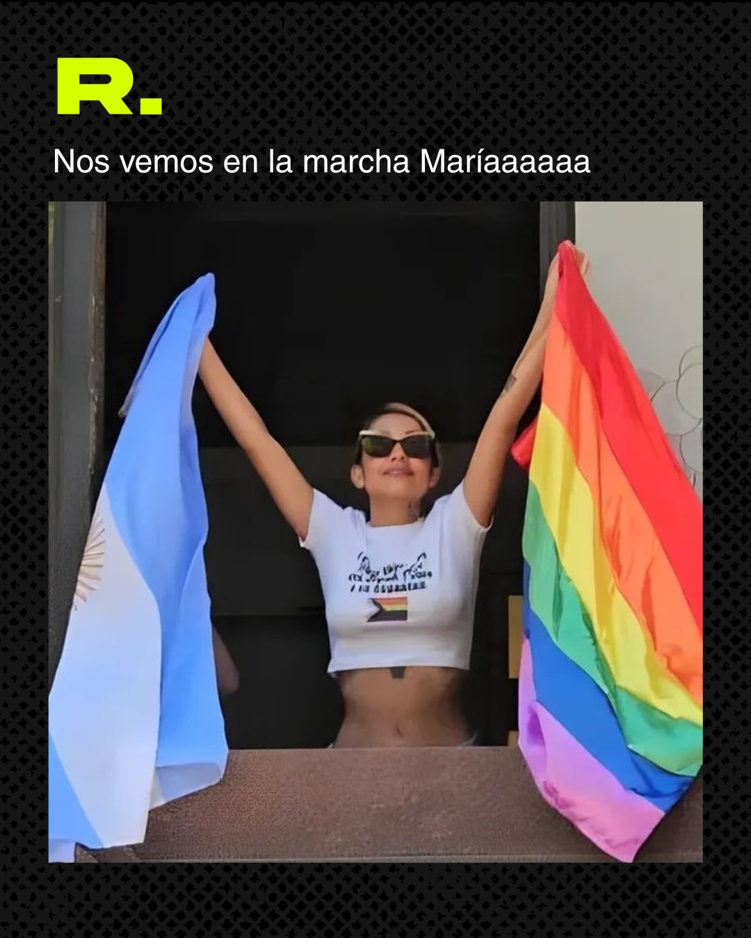🏳️🌈 MARÍA VA A CANTAR EN LA MARCHA DE ORGULLO (3/3)
