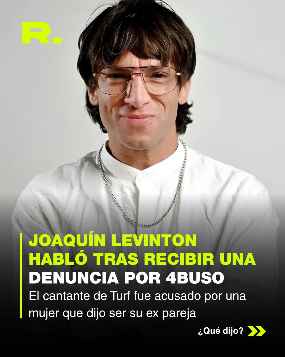 ⭕️ DENUNCIARON A JOAQUÍN LEVINTON Y EL CANTANTE RESPONDIÓ (1/4)
