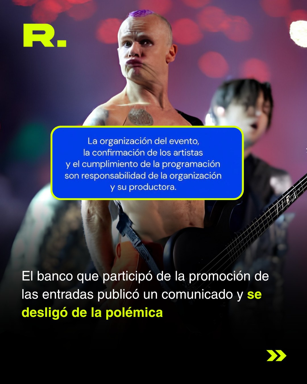 👀 LA POLÉMICA CON LOS RED HOT CHILI PEPPERS (5/6)