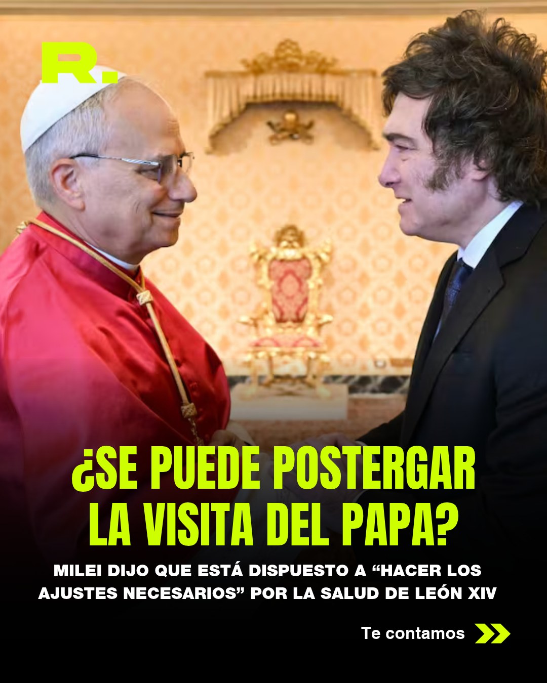 🔴 OPERAN AL PAPA Y PELIGRA SU VISITA AL PAÍS (1/4)
