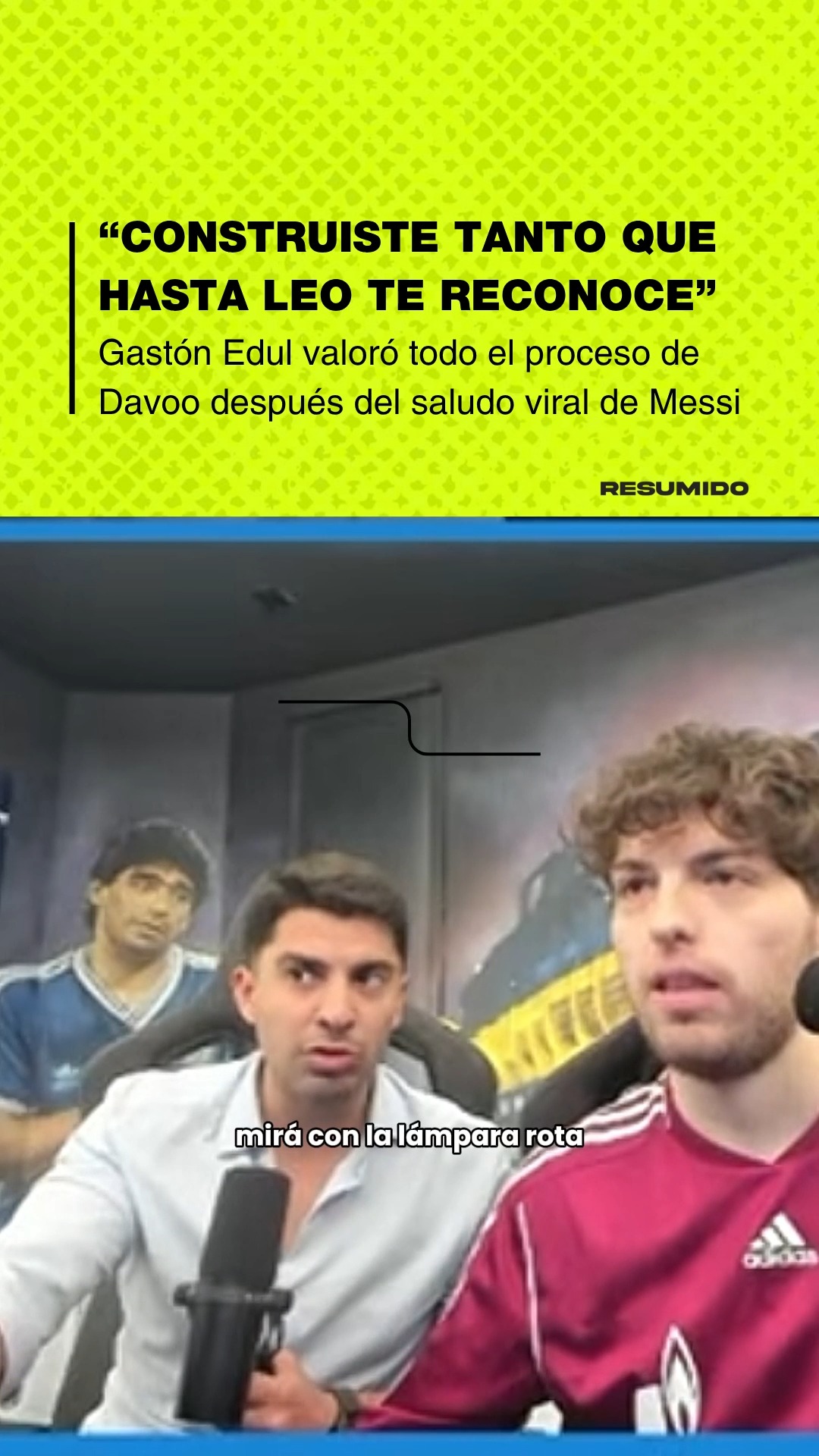 🫂 DAME SIEMPRE UN AMIGO COMO GASTÓN EDUL