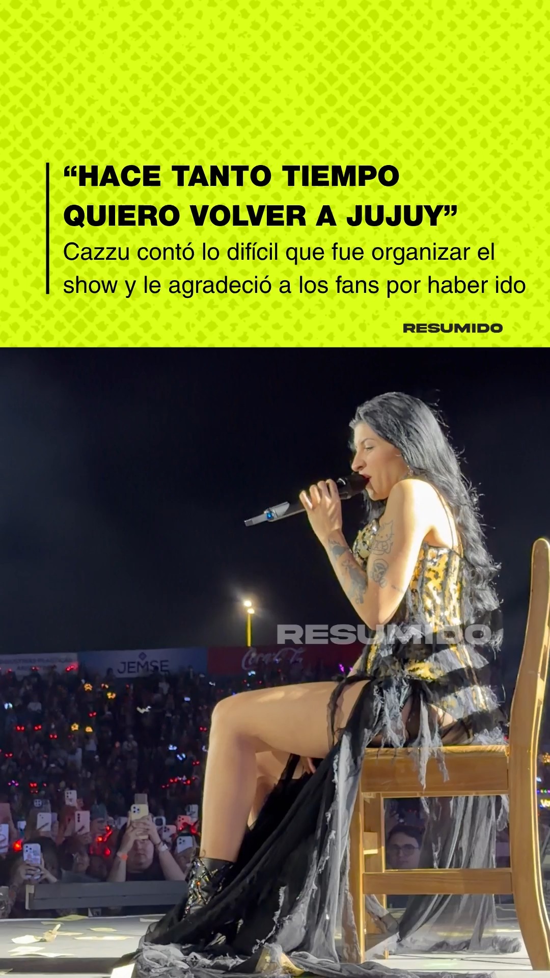 🗣️ “UNA LOCURA QUE USTEDES ESTÁN HACIENDO REALIDAD”