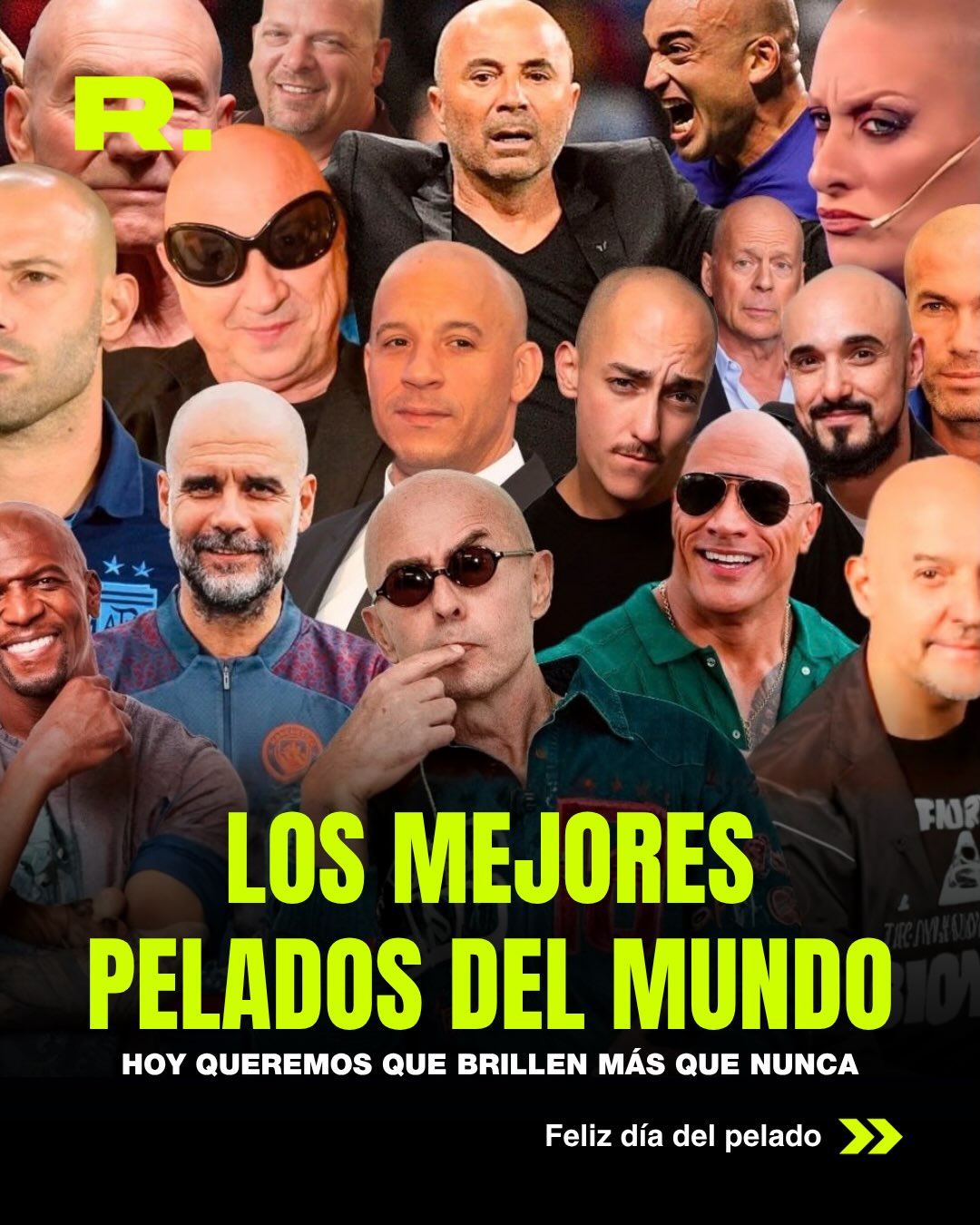 🧑🏻🦲ES EL DÍA MUNDIAL DE LOS PELADOS (1/20)